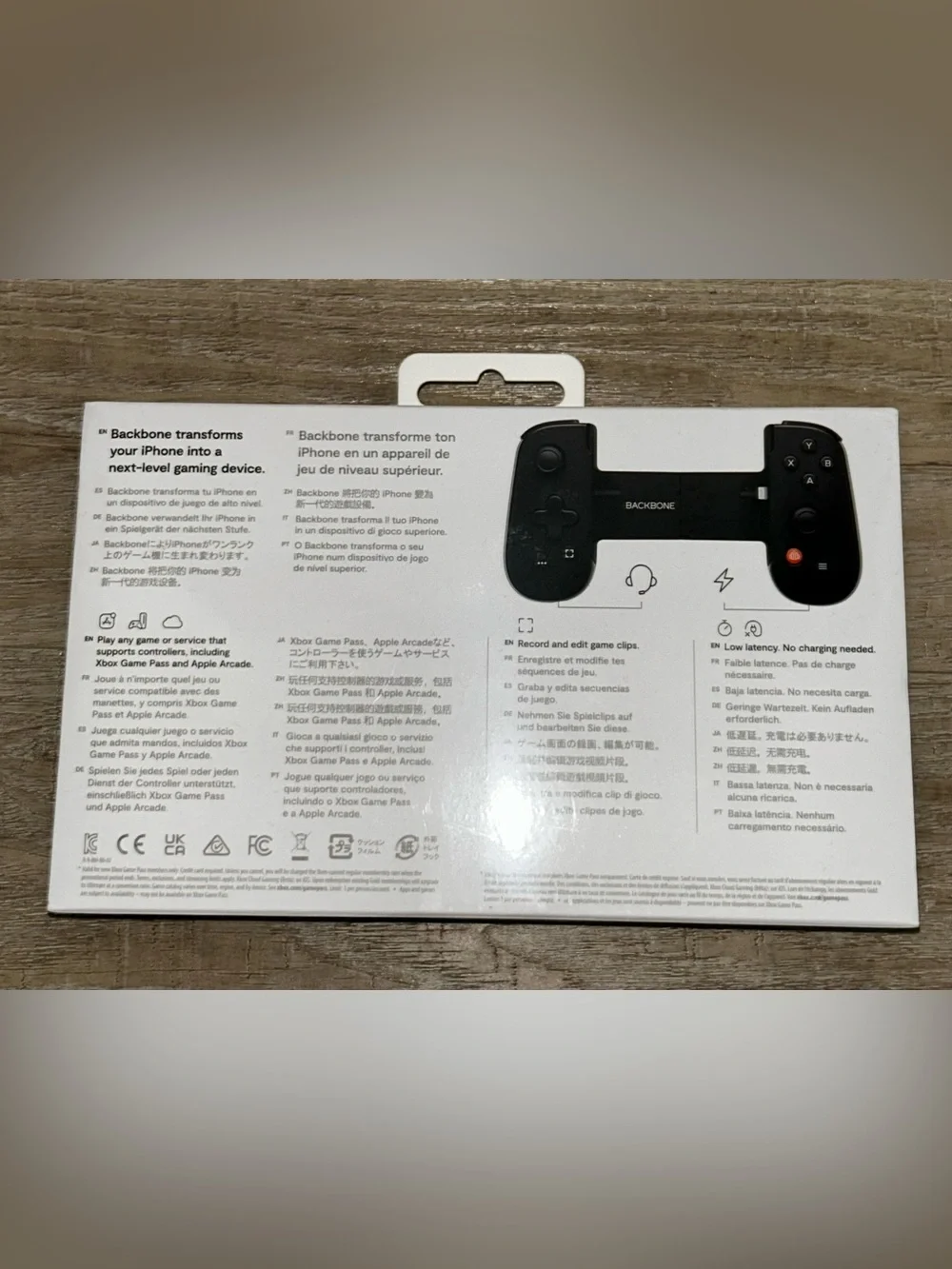 Backbone Controller for iPhone with 1 Month Xbox Game Pass